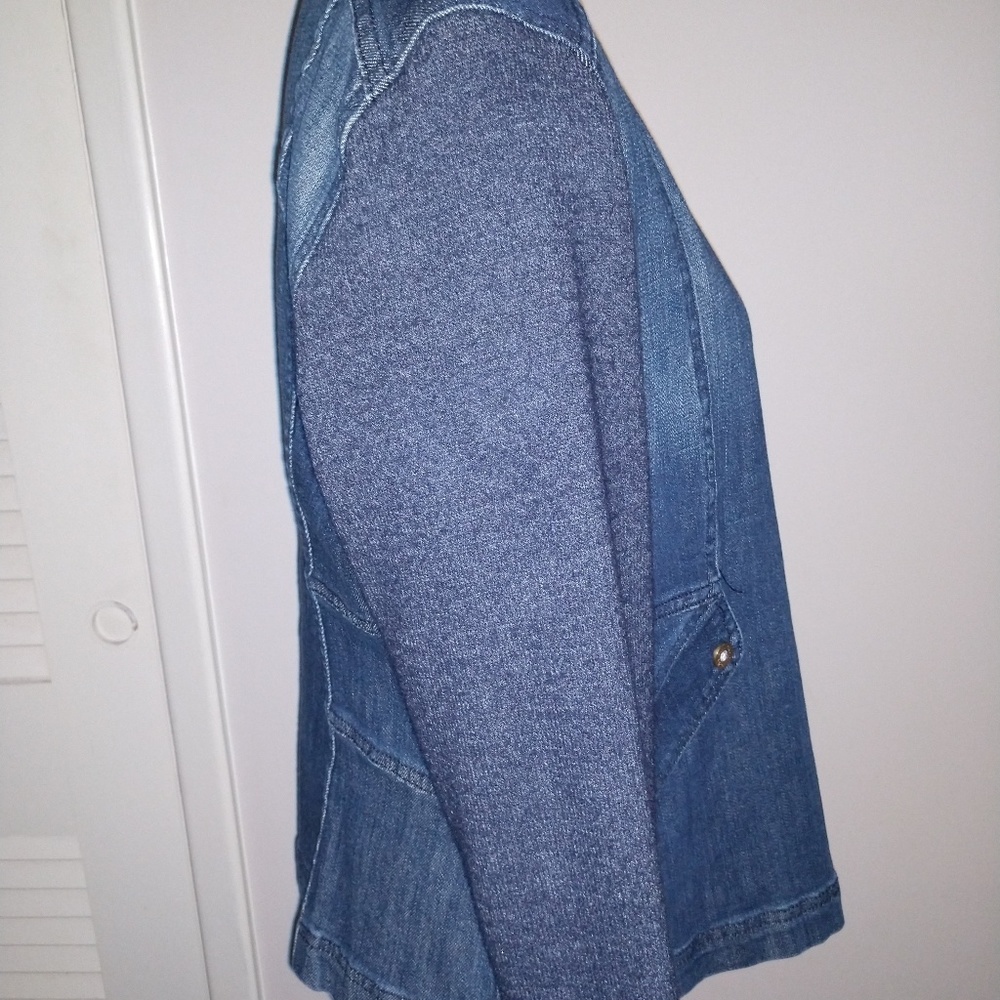 St. John Sport Denim Jacket - Picture 5 of 6